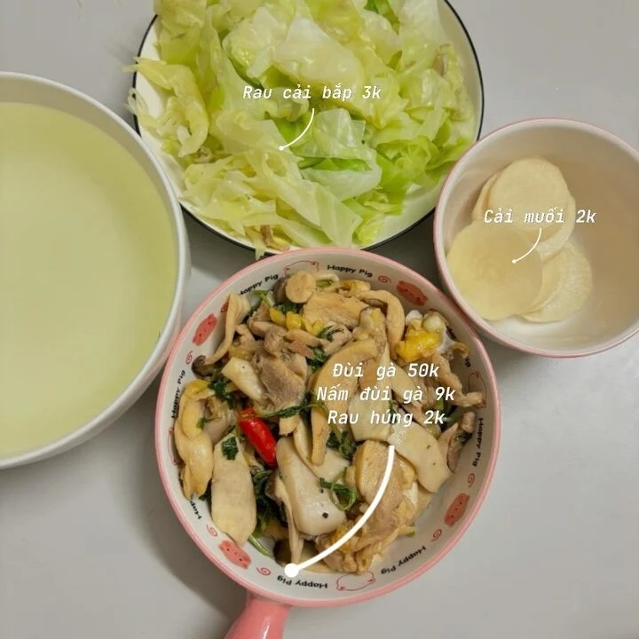 co gai gen z gay sot mang gay sot vi 500.000 dong nau cho 4 nguoi an ca tuan hinh anh 3