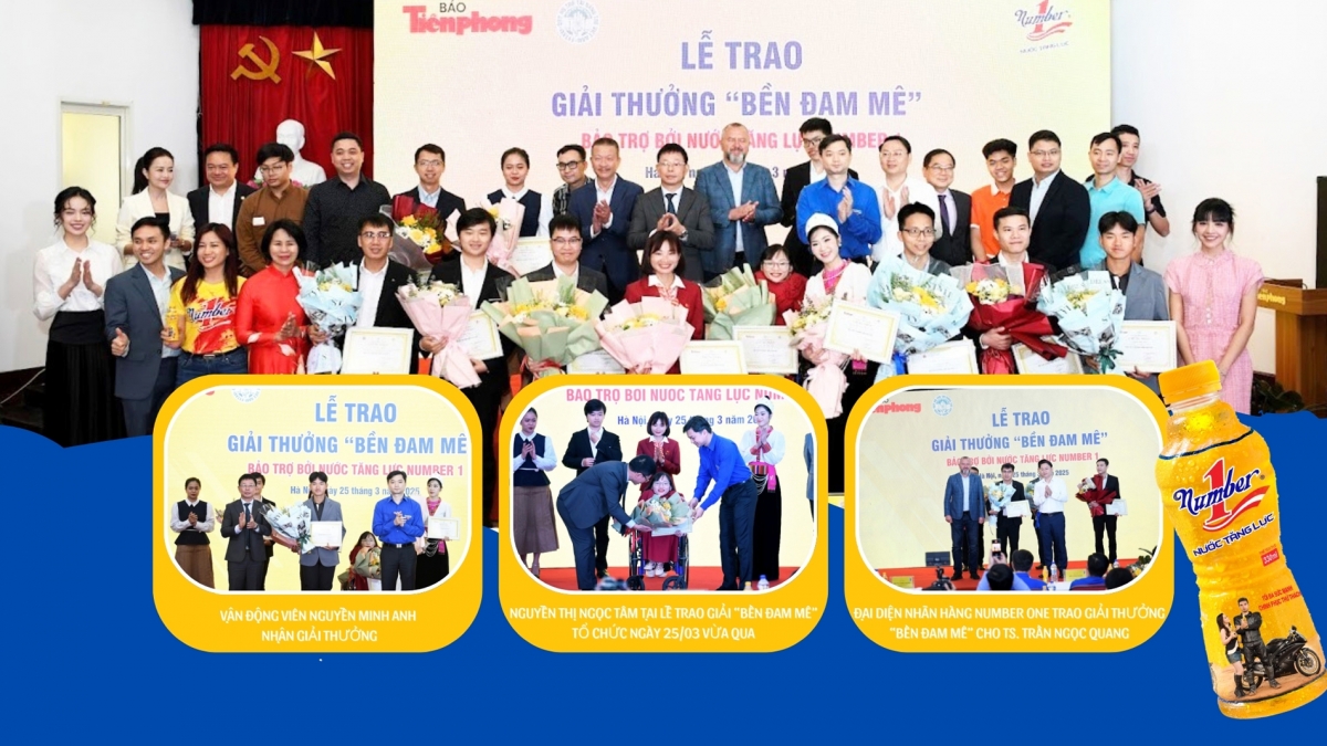 Giải thưởng “Bền đam mê”: Khi nét đẹp cống hiến của của thế hệ trẻ được tỏa sáng