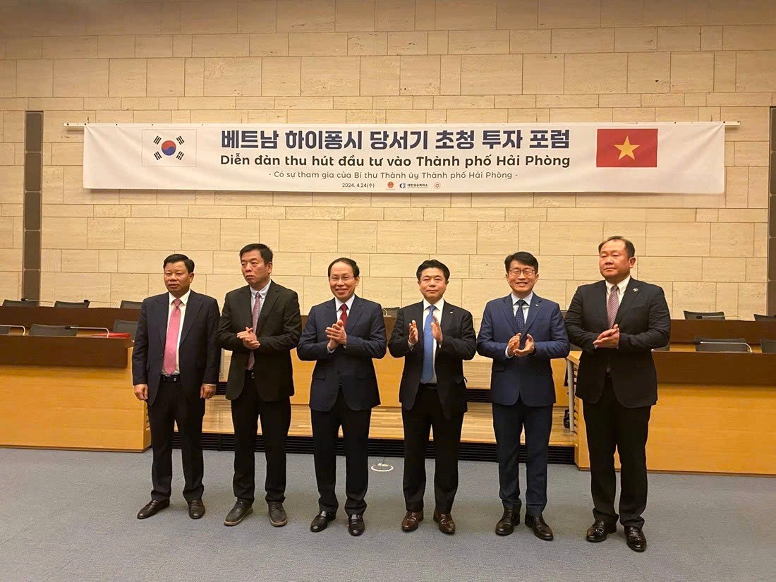 hai phong pledges to increase business connectivity with rok picture 1 hai phong pledges to increase business connectivity with rok picture 1