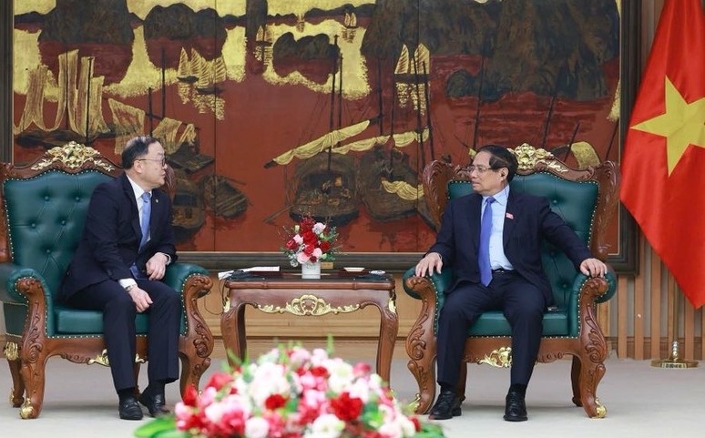 pm chinh calls for powerchina s support in railway infrastructure development picture 2 pm chinh calls for powerchina s support in railway infrastructure development picture 2