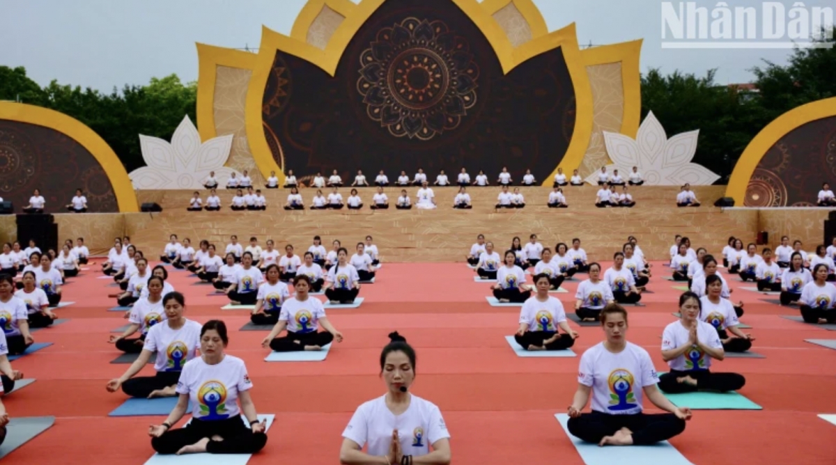 international yoga day 2025 fosters vietnam india cultural exchange picture 1 international yoga day 2025 fosters vietnam india cultural exchange picture 1