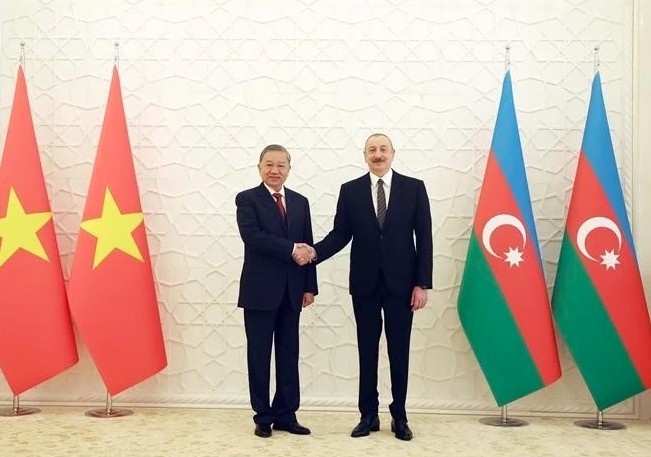 vietnam, azerbaijan issue joint statement on establishment of strategic partnership picture 1 vietnam, azerbaijan issue joint statement on establishment of strategic partnership picture 1
