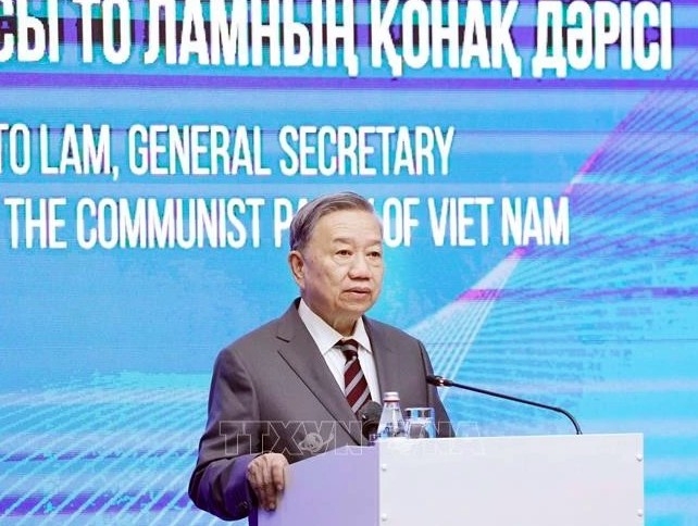 party chief calls for five key connections in vietnam kazakhstan cooperation picture 1 party chief calls for five key connections in vietnam kazakhstan cooperation picture 1