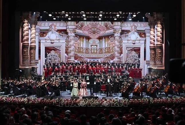 party general secretary attends vietnam kazakhstan friendship concert picture 1 party general secretary attends vietnam kazakhstan friendship concert picture 1