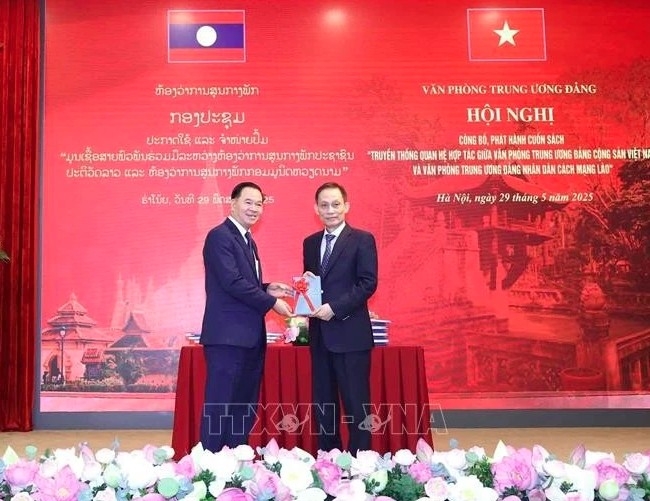 publication marks vietnam laos party cooperation picture 1 publication marks vietnam laos party cooperation picture 1