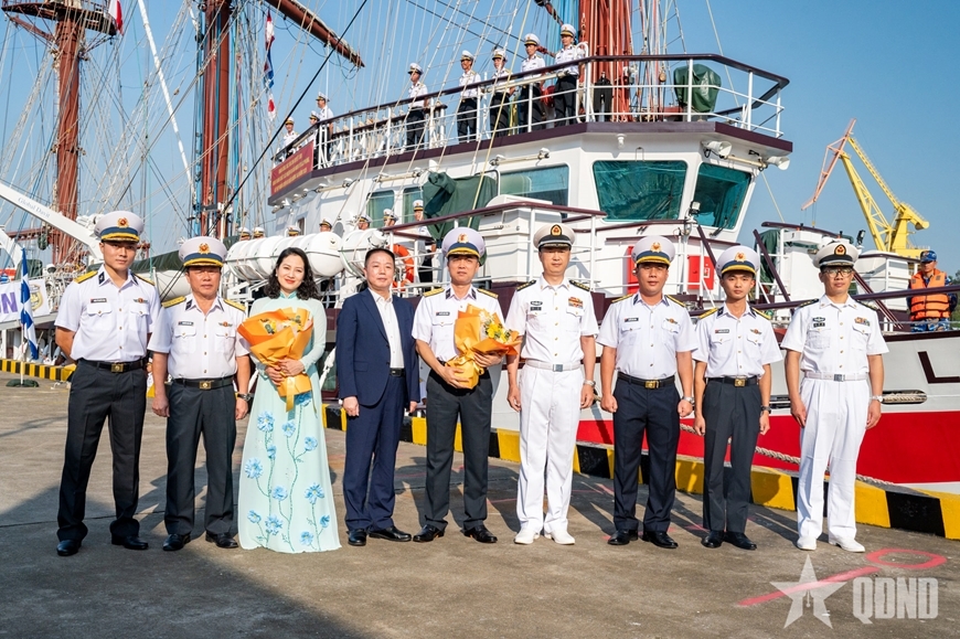 vietnamese sailing ship 286 visits guangzhou, china, for naval exchange picture 1 vietnamese sailing ship 286 visits guangzhou, china, for naval exchange picture 1