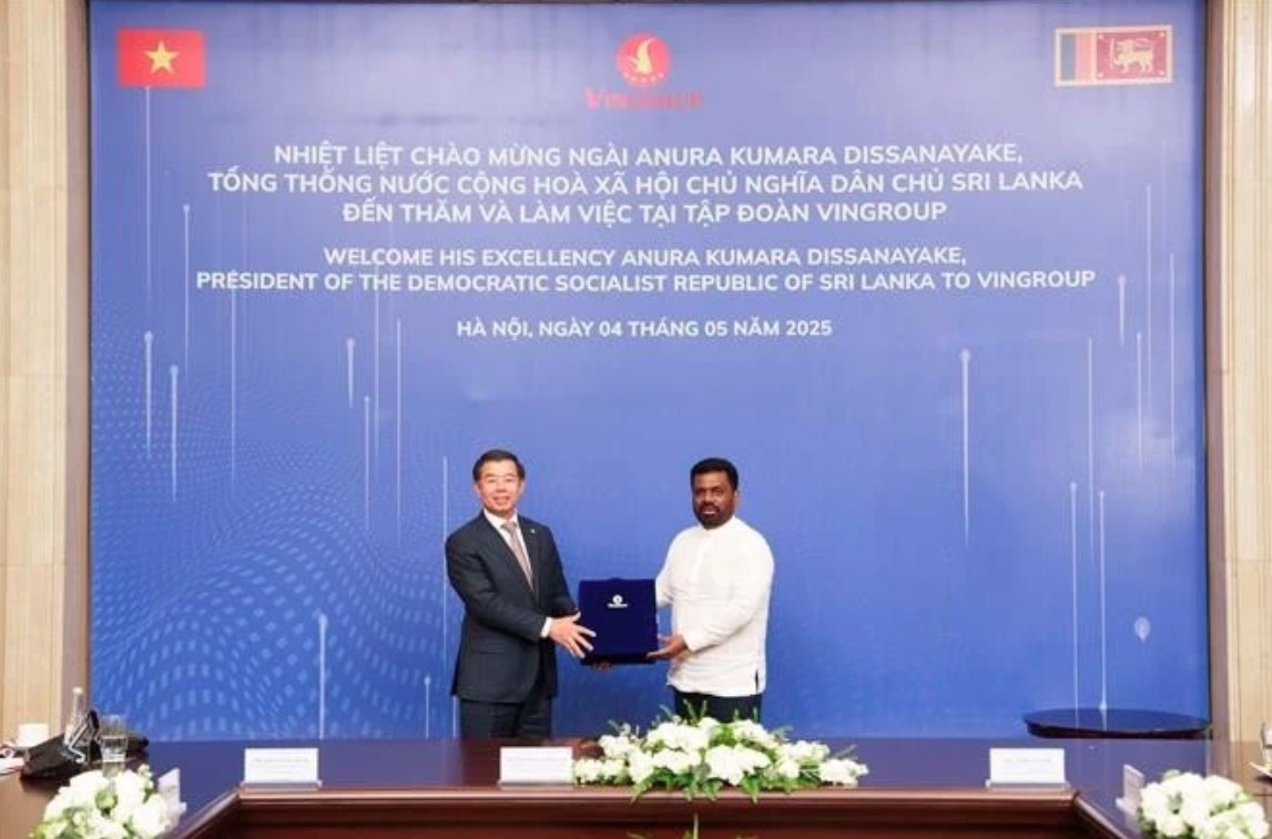 sri lankan president praises vingroup s investment potential picture 1 sri lankan president praises vingroup s investment potential picture 1