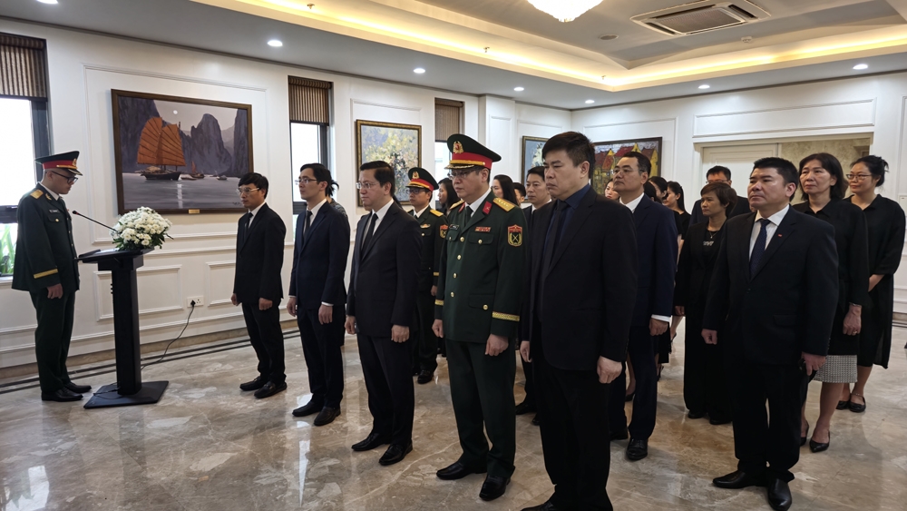 Lễ viếng nguyên Chủ tịch nước Trần Đức Lương tại Ấn Độ