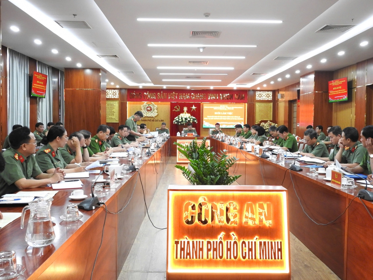 công an tp.hcm, bình dương, bà rịa - vũng tàu họp bàn công tác sáp nhập hình ảnh 1 cong an tp.hcm, binh duong, ba ria - vung tau hop ban cong tac sap nhap hinh anh 1