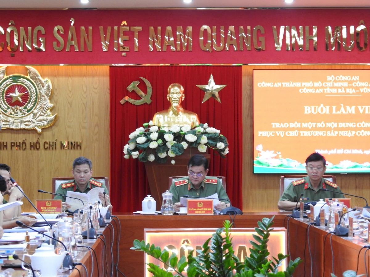 công an tp.hcm, bình dương, bà rịa - vũng tàu họp bàn công tác sáp nhập hình ảnh 2 cong an tp.hcm, binh duong, ba ria - vung tau hop ban cong tac sap nhap hinh anh 2