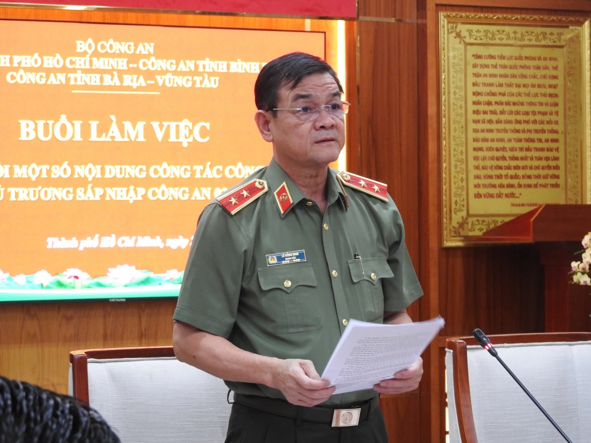 công an tp.hcm, bình dương, bà rịa - vũng tàu họp bàn công tác sáp nhập hình ảnh 3 cong an tp.hcm, binh duong, ba ria - vung tau hop ban cong tac sap nhap hinh anh 3