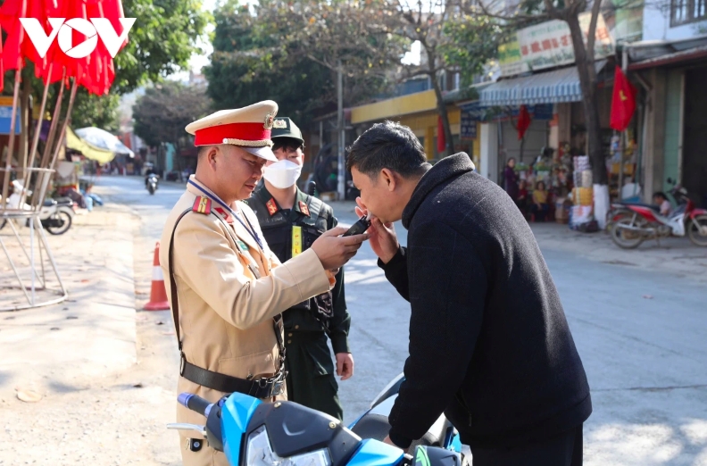 136 trường hợp vi phạm nồng độ cồn bị xử lý trong kỳ nghỉ lễ tại Sơn La