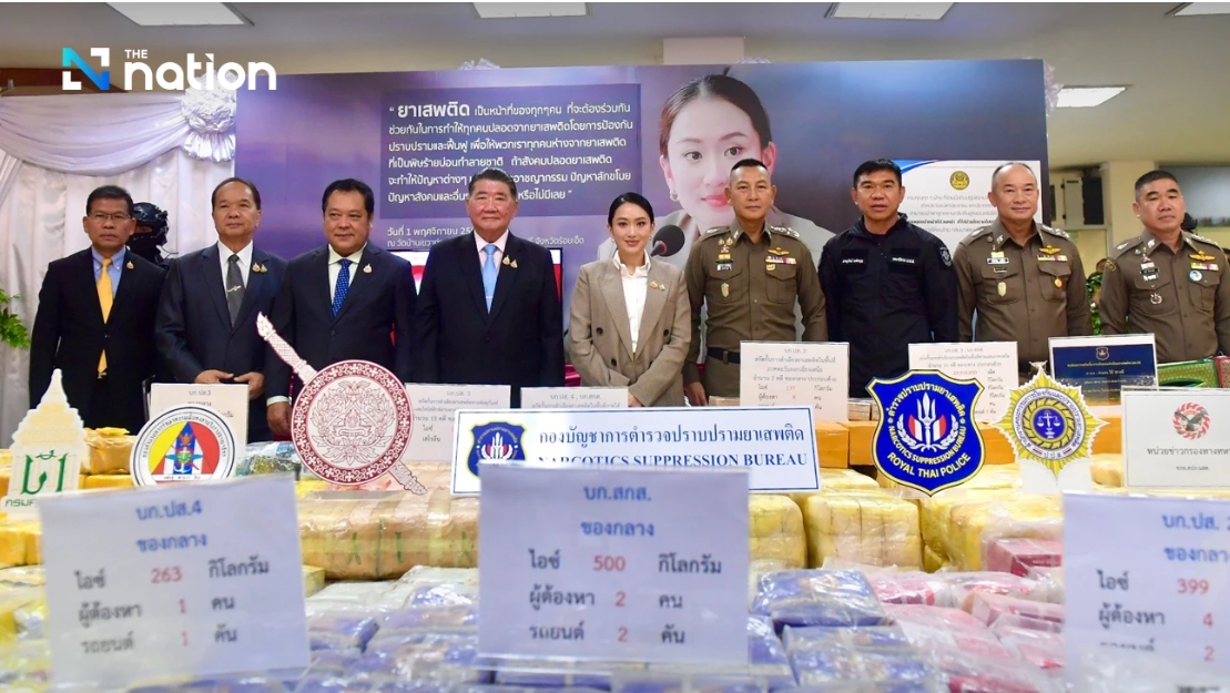 Những con số báo động về tội phạm ma túy tại Thái Lan