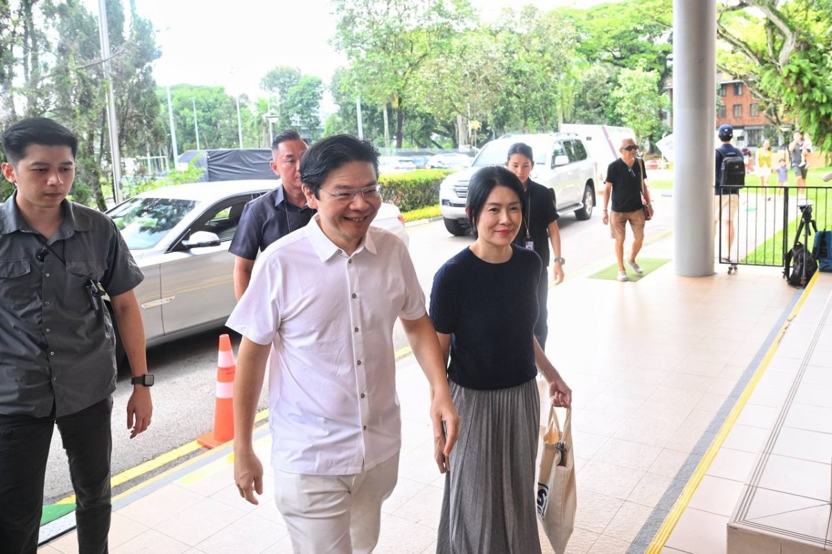 Đảng cầm quyền của thủ tướng singapore lawrence wong được dự đoán thắng lớn hình ảnh 1 Dang cam quyen cua thu tuong singapore lawrence wong duoc du doan thang lon hinh anh 1