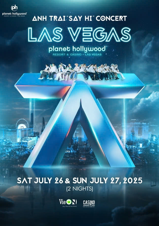 vietnamese concert anh trai say hi heads to las vegas in july picture 1 vietnamese concert anh trai say hi heads to las vegas in july picture 1