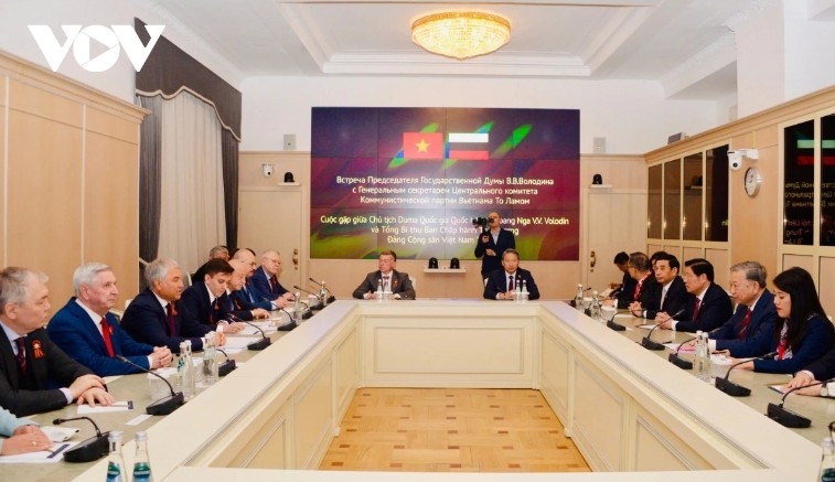 party chief affirms vietnam s wish to deepen ties with russia picture 3