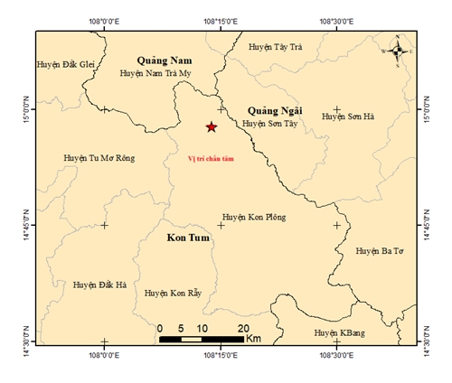 kon tum xảy ra 3 trận động đất hình ảnh 1 kon tum xay ra 3 tran dong dat hinh anh 1