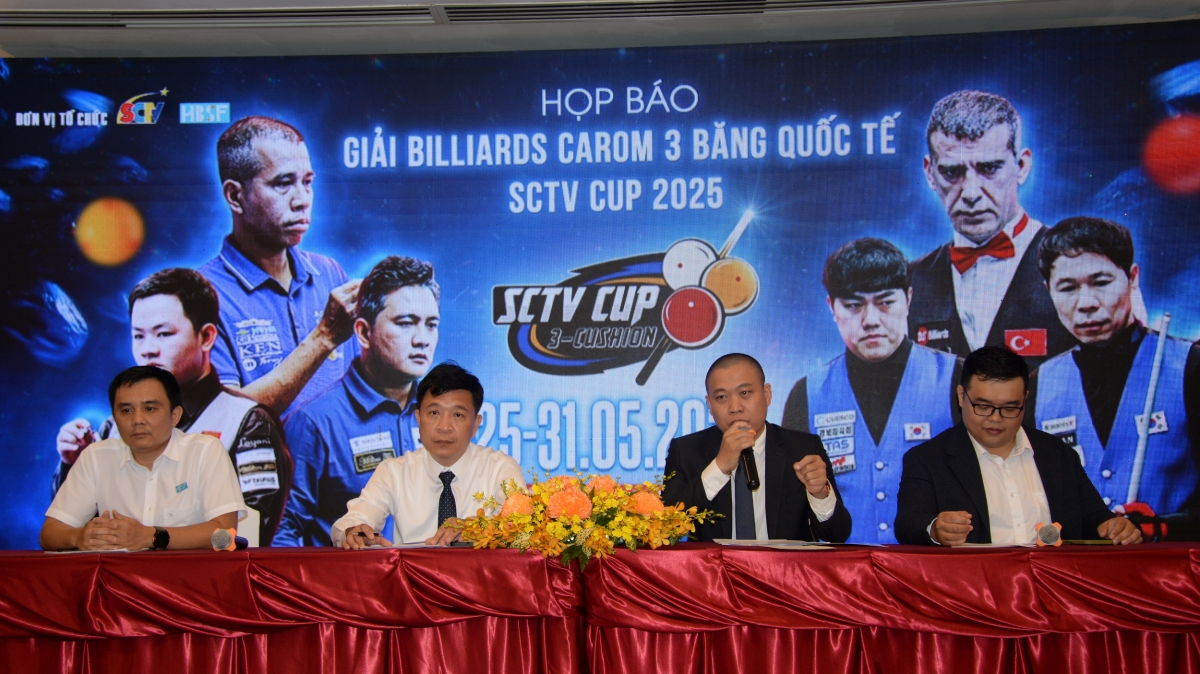 nhà vô địch giải billiards carom 3 băng quốc tế 2025 nhận giải thưởng kỷ lục hình ảnh 2 nha vo dich giai billiards carom 3 bang quoc te 2025 nhan giai thuong ky luc hinh anh 2