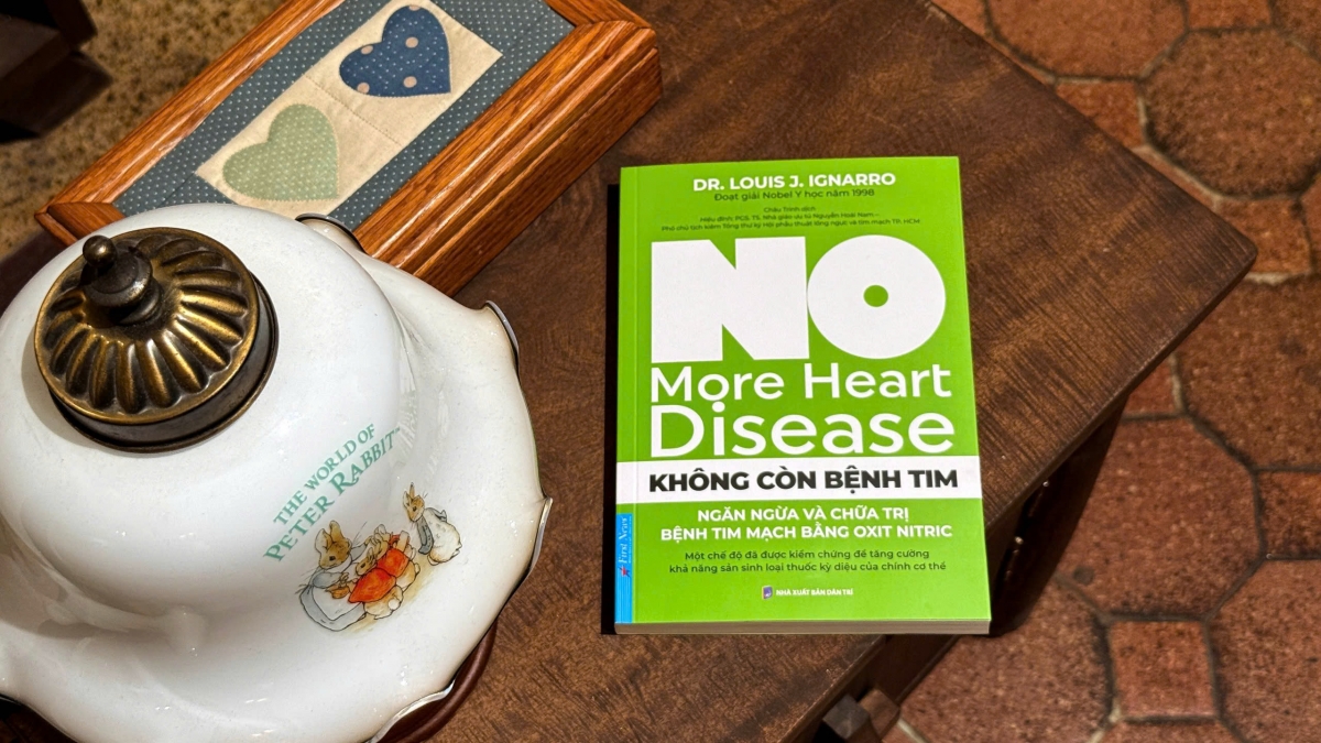  khong con benh tim - cuon sach tiet lo bi quyet phong ngua benh tim mach hinh anh 1
