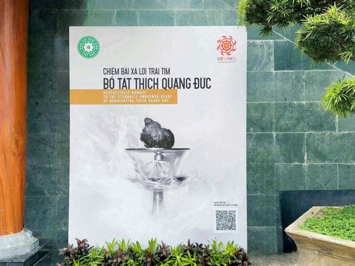 Khai mở chiêm bái xá lợi Bồ tát Thích Quảng Đức
