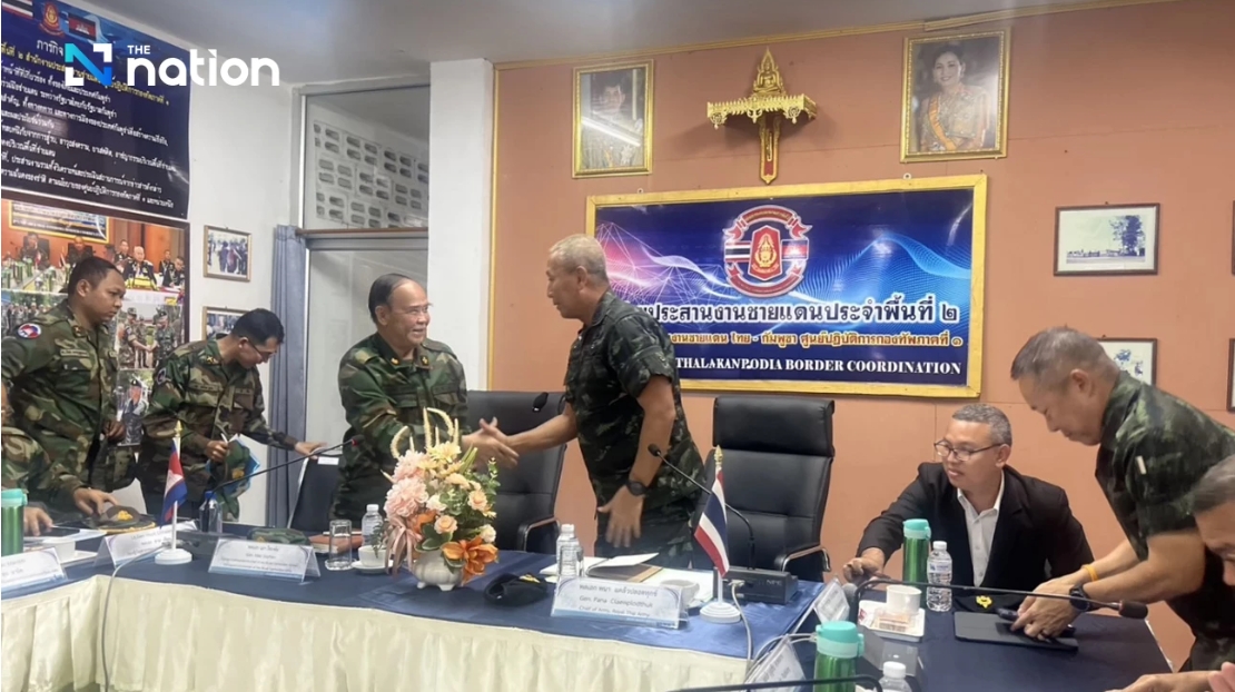 Quân đội Thái Lan - Campuchia đạt được thỏa thuận giải quyết xung đột biên giới