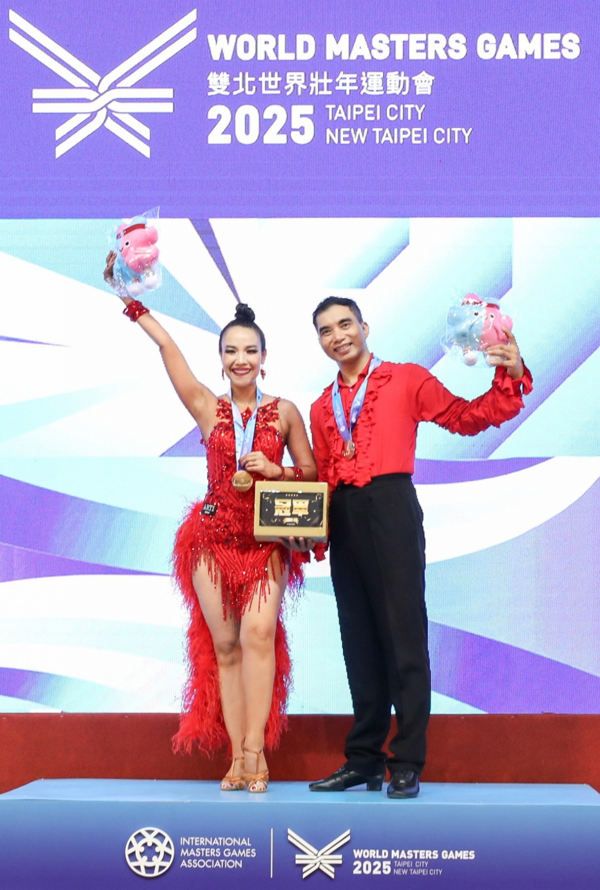 Vietnamese dancers triumph at World Masters Games 2025