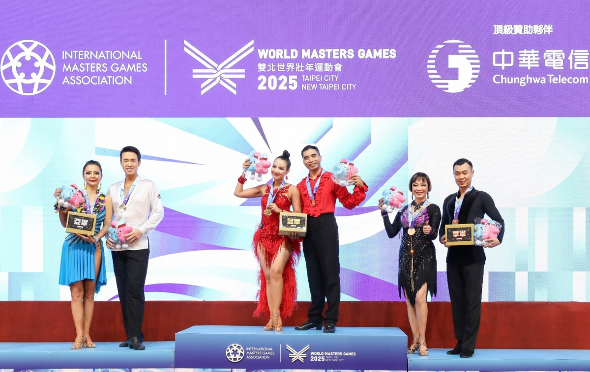 vietnamese dancers triumph at world masters games 2025 picture 1 vietnamese dancers triumph at world masters games 2025 picture 1