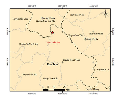 xảy ra 5 trận động đất tại quảng nam và kon tum hình ảnh 2 xay ra 5 tran dong dat tai quang nam va kon tum hinh anh 2