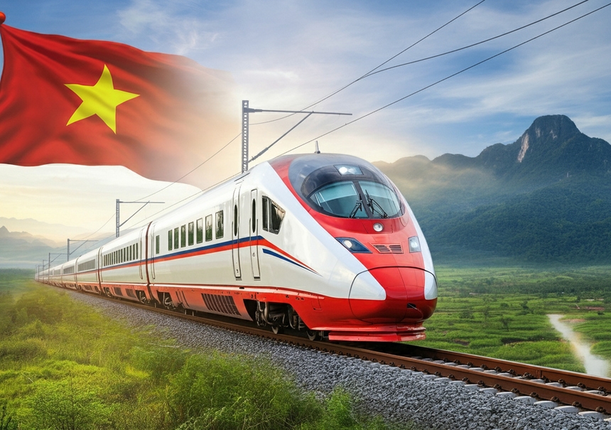 Đường sắt tốc độ cao bắc nam bước chuyển lớn của hạ tầng giao thông việt nam hình ảnh 1 Duong sat toc do cao bac nam buoc chuyen lon cua ha tang giao thong viet nam hinh anh 1