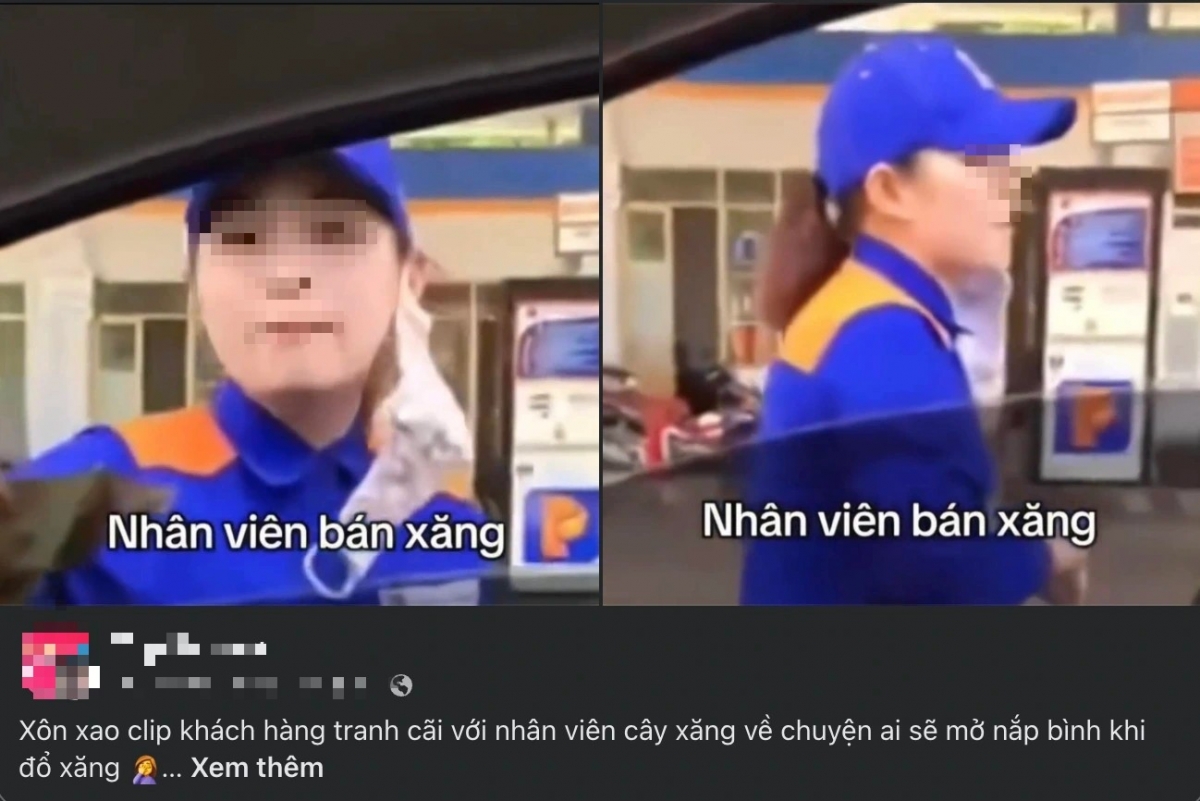 Tranh cãi "nảy lửa" vì ai phải mở nắp bình xăng: Nhân viên hay tài xế?