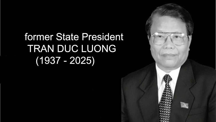 state funeral to be held for former president tran duc luong this weekend picture 1 state funeral to be held for former president tran duc luong this weekend picture 1