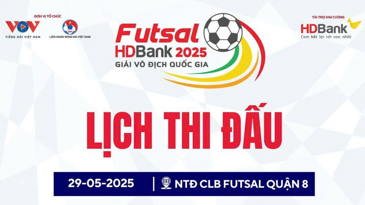 Lịch thi đấu bóng đá Việt Nam hôm nay 29/5