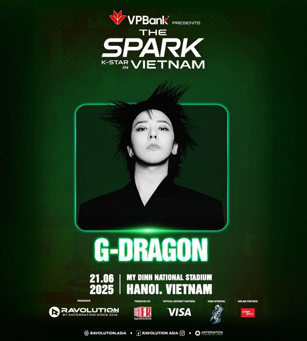 king of k-pop g-dragon to return to vietnamese stage after 13 years picture 1 king of k-pop g-dragon to return to vietnamese stage after 13 years picture 1