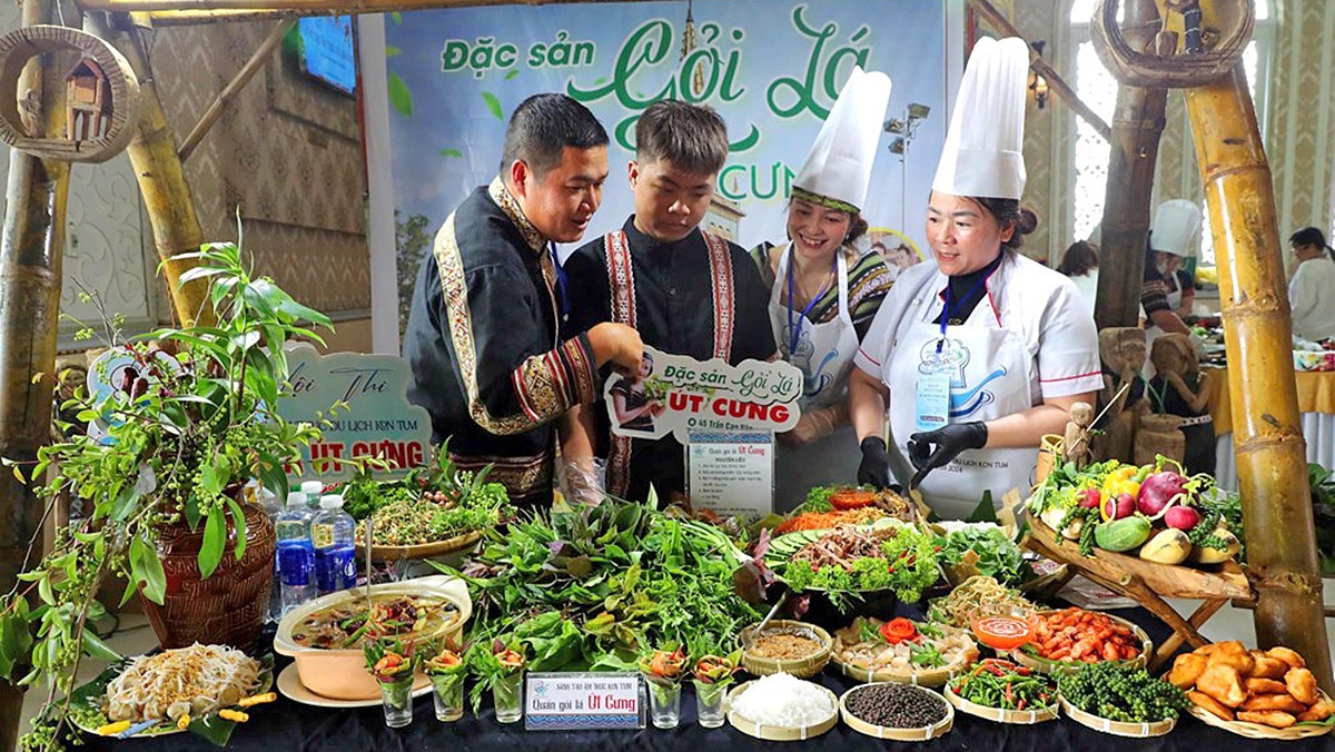 goi la, mon an doc dao, hap dan o vung cao kon tum hinh anh 3 goi la, mon an doc dao, hap dan o vung cao kon tum hinh anh 3