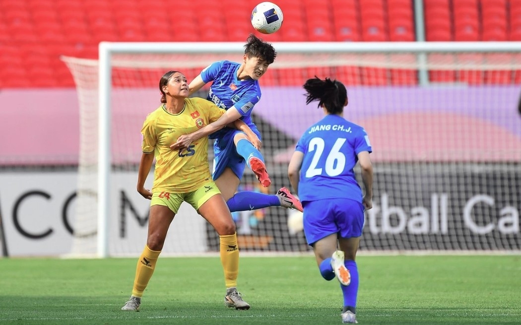 hcm city women fall 0-2 to wuhan jiangda in afc champions league semi-final picture 1 hcm city women fall 0-2 to wuhan jiangda in afc champions league semi-final picture 1