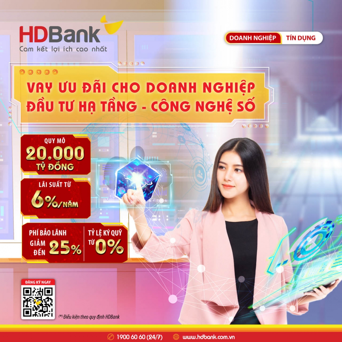 35.000 ty dong von uu dai tu hdbank cu huych tai chinh cho dn san xuat va cong nghe so hinh anh 1