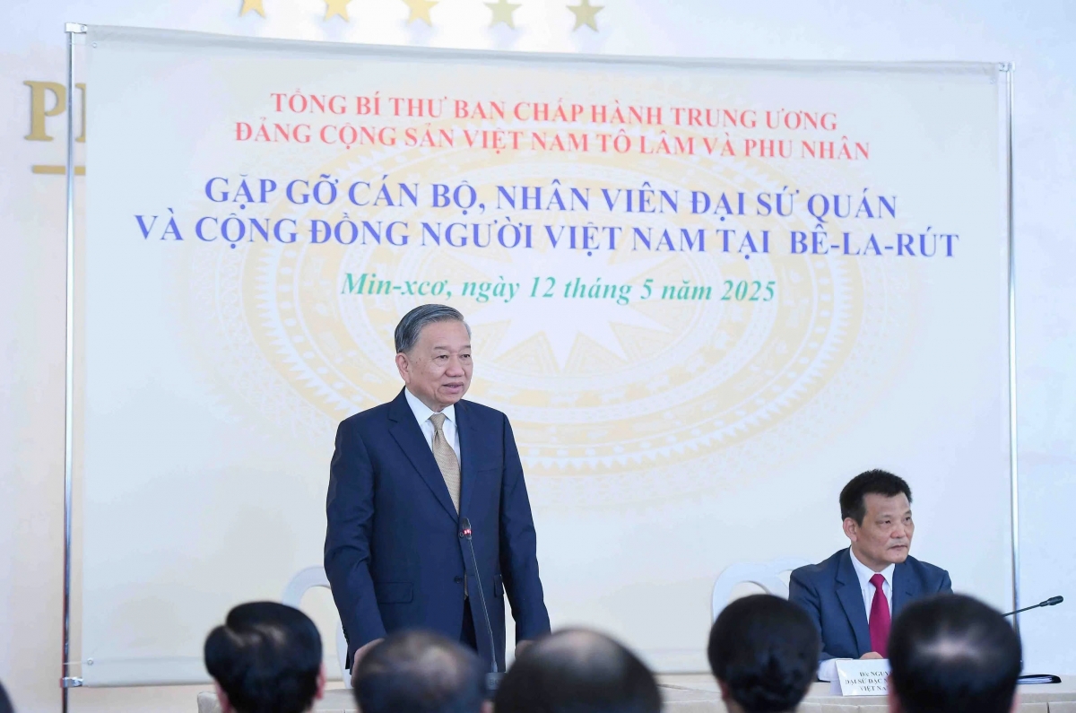 Tổng Bí thư Tô Lâm: Tạo mọi điều kiện thuận lợi cho bà con gắn kết với quê hương
