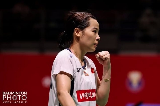 Vietnam’s top female shuttler climbs to 11th in World Tour rankings