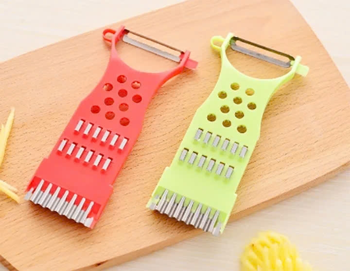 công dụng thực sự của những lỗ tròn trên nạo rau củ hình ảnh 2 cong dung thuc su cua nhung lo tron tren nao rau cu hinh anh 2