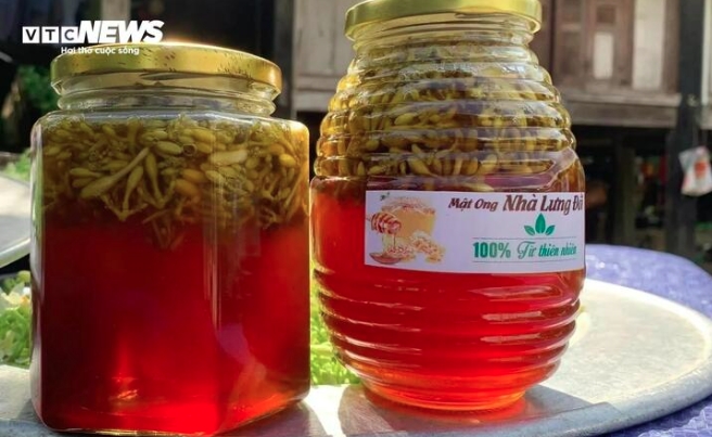 Bài thuốc từ mật ong ngâm hoa đu đủ đực