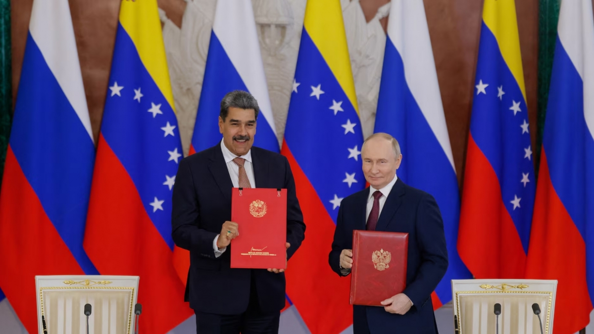 nga và venezuela ký thỏa thuận đối tác chiến lược hình ảnh 1 nga va venezuela ky thoa thuan doi tac chien luoc hinh anh 1