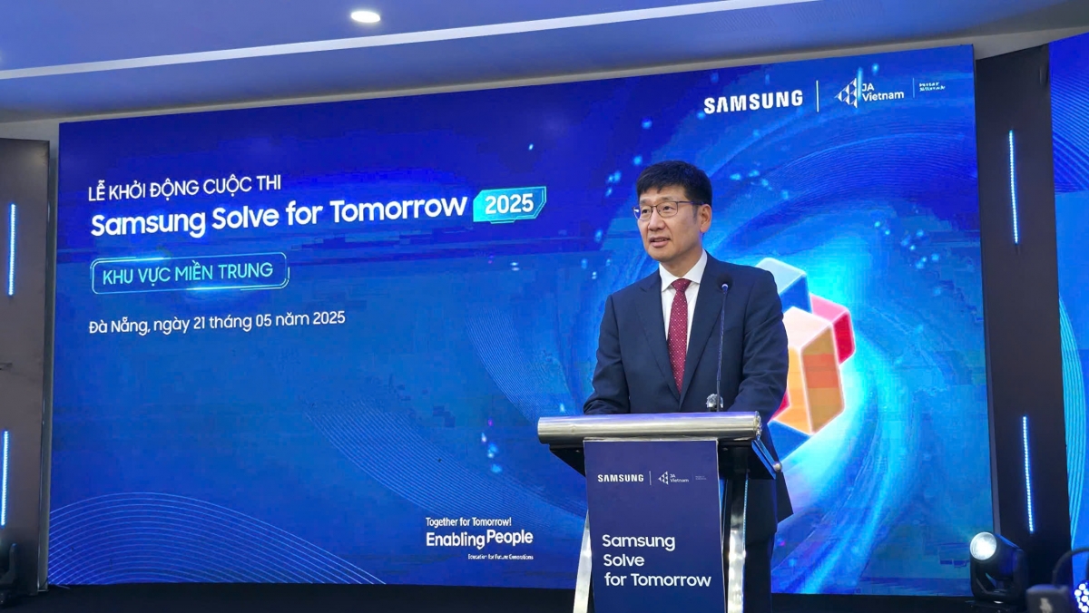 samsung khởi động cuộc thi solve for tomorrow 2025 khu vực miền trung hình ảnh 3 samsung khoi dong cuoc thi solve for tomorrow 2025 khu vuc mien trung hinh anh 3