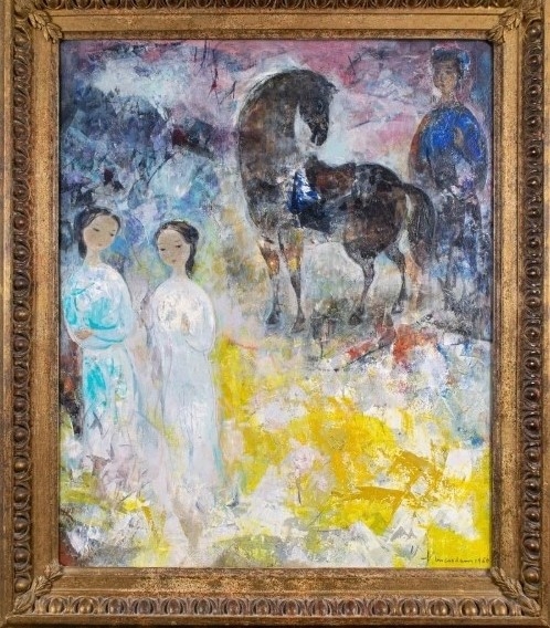 vietnamese painting debuts at sloane street auctions with gbp45,000 sale picture 1 vietnamese painting debuts at sloane street auctions with gbp45,000 sale picture 1