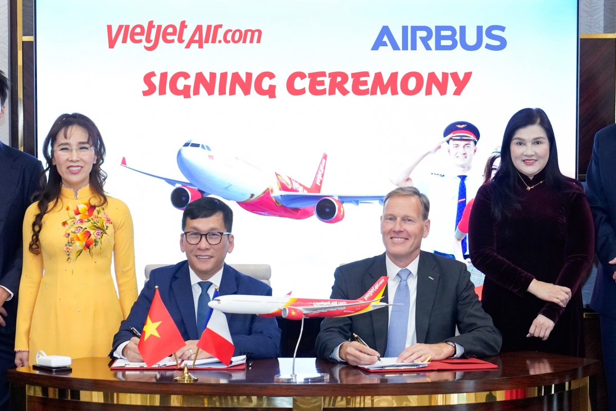 vietjet đặt mua 20 máy bay a330neo, thúc đẩy hợp tác kinh tế việt pháp và châu Âu hình ảnh 2 vietjet dat mua 20 may bay a330neo, thuc day hop tac kinh te viet phap va chau Au hinh anh 2