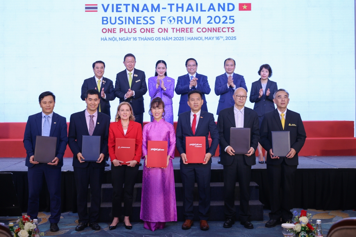 thủ tướng việt nam và thái lan chứng kiến thỏa thuận chuyển giao 50 tàu bay boeing hình ảnh 2 thu tuong viet nam va thai lan chung kien thoa thuan chuyen giao 50 tau bay boeing hinh anh 2