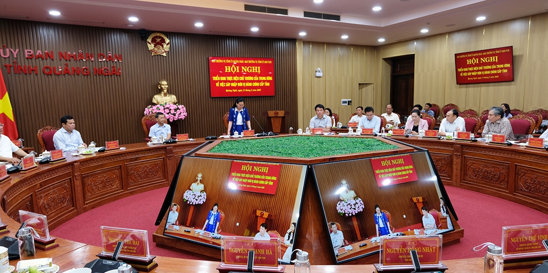 Quảng Ngãi và Kon Tum họp bàn thống nhất phương án hợp nhất