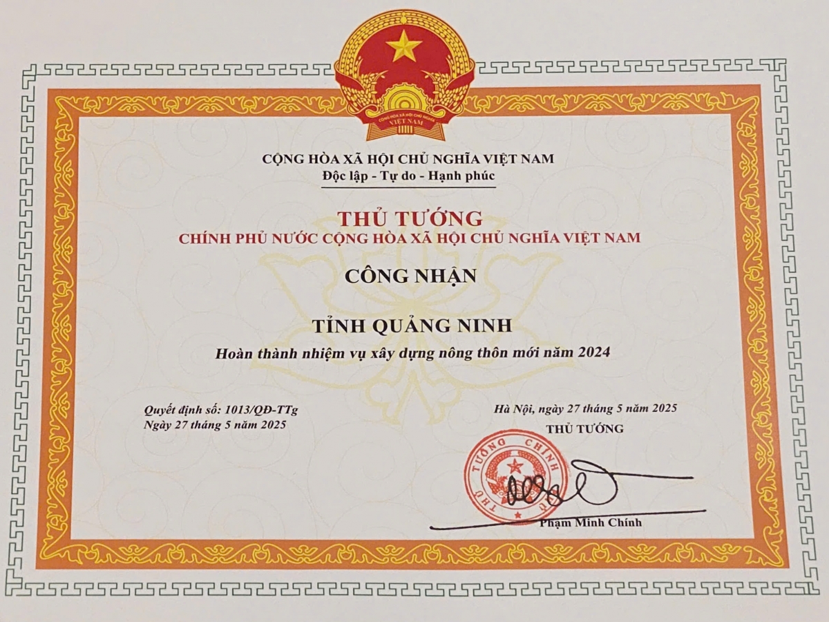 quảng ninh hoàn thành chương trình nông thôn mới năm 2024 hình ảnh 2 quang ninh hoan thanh chuong trinh nong thon moi nam 2024 hinh anh 2