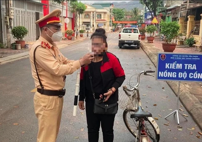 Uống rượu đi xe đạp, bị phạt thế nào?