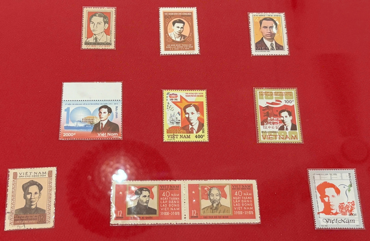 trưng bày tem, bưu ảnh về chủ tịch hồ chí minh hình ảnh 4 trung bay tem, buu anh ve chu tich ho chi minh hinh anh 4