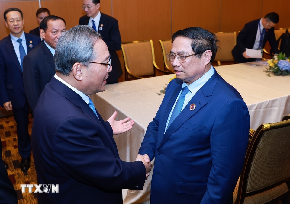 thủ tướng phạm minh chính hội đàm với thủ tướng trung quốc lý cường hình ảnh 2 thu tuong pham minh chinh hoi dam voi thu tuong trung quoc ly cuong hinh anh 2